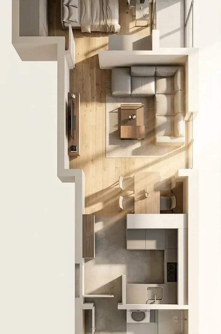 Sale, one bedroom apartment, 38m², Uciteljsko Naselje, Zvezdara Sve Podlokacije