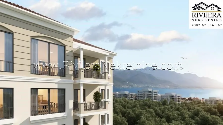 Prodaja, jednosoban stan, 51m², Bijela, Herceg Novi