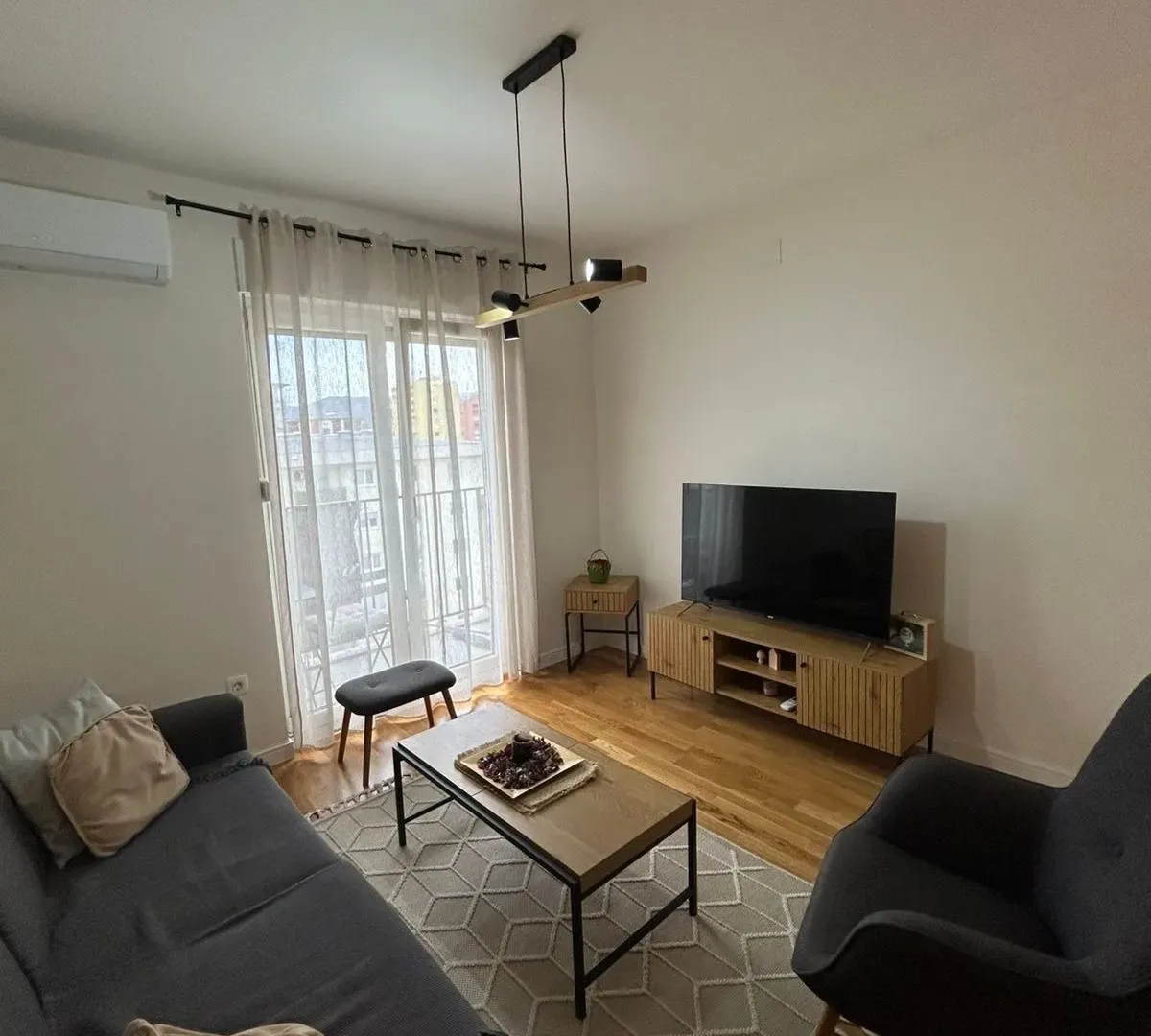 Rent, one bedroom apartment, 39m², Zabjelo, Podgorica