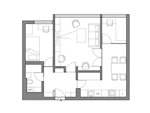 Sale, two bedroom apartment, 60m², Zvezdara Sve Podlokacije, Beograd - image 10