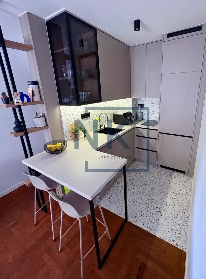 Rent, one bedroom apartment, 43m², Preko Morače, Podgorica