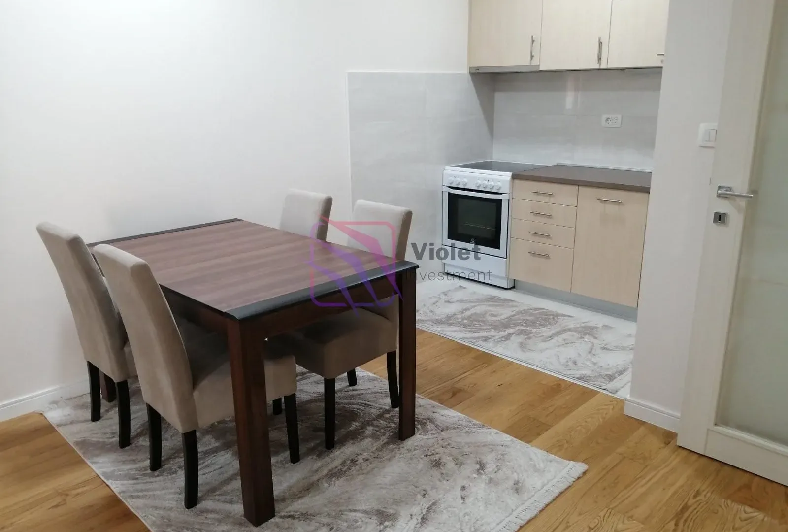 Rent, one bedroom apartment, 49m², Central Point, Podgorica