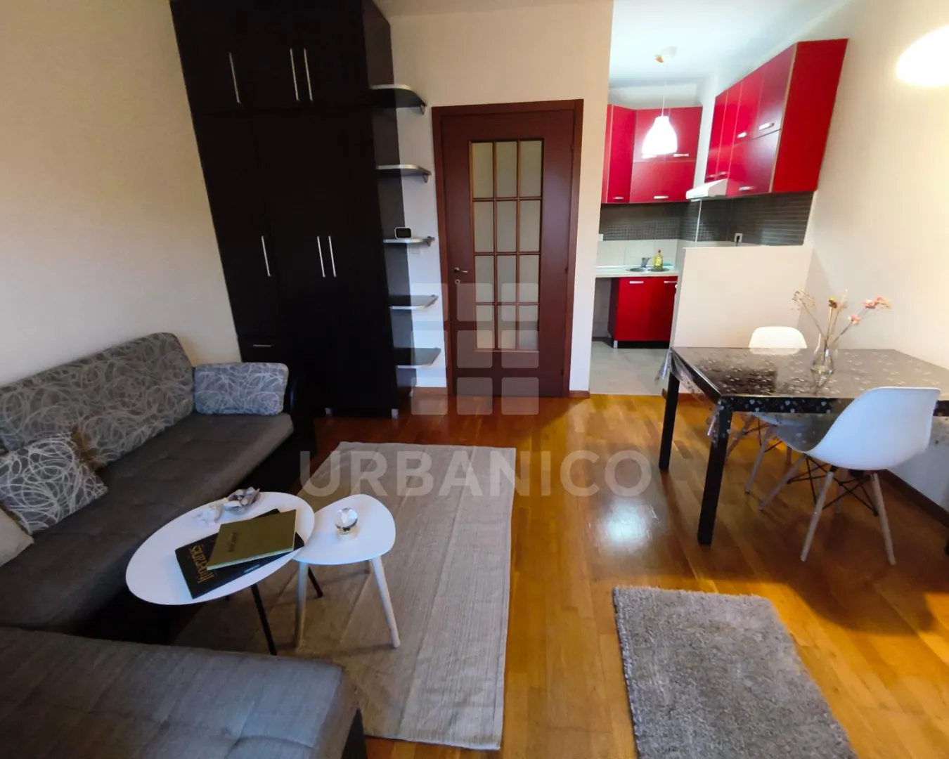 Rent, studio apartment, 32m², City Kvart, Podgorica