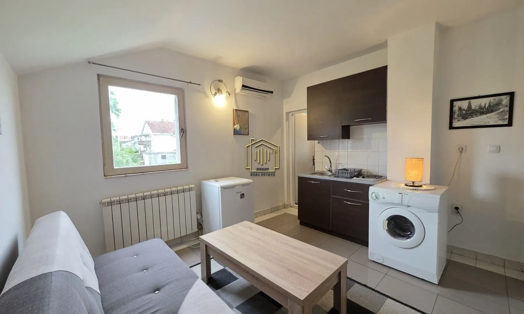 Rent, one bedroom apartment, 32m², Zagorič, Podgorica