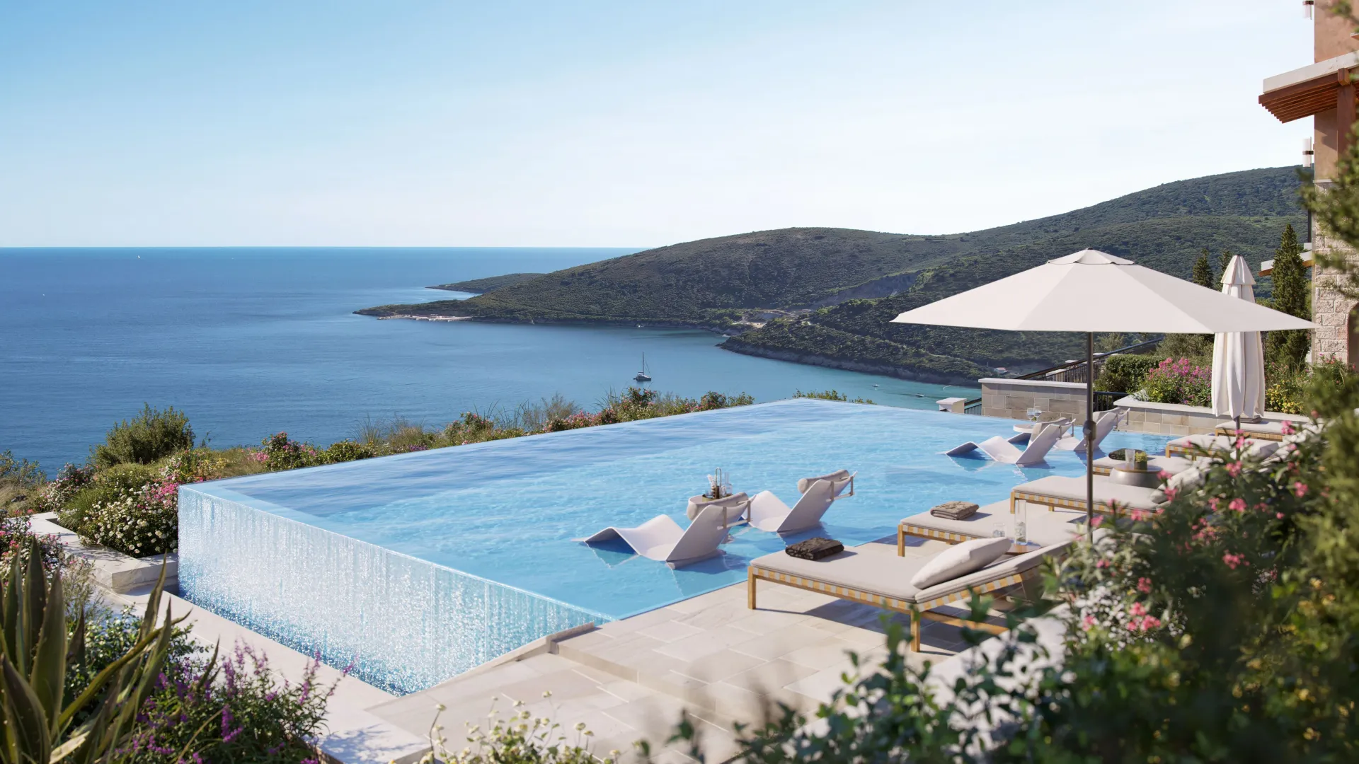 Prodaja, jednosoban stan, 67m², Luštica Bay, Tivat