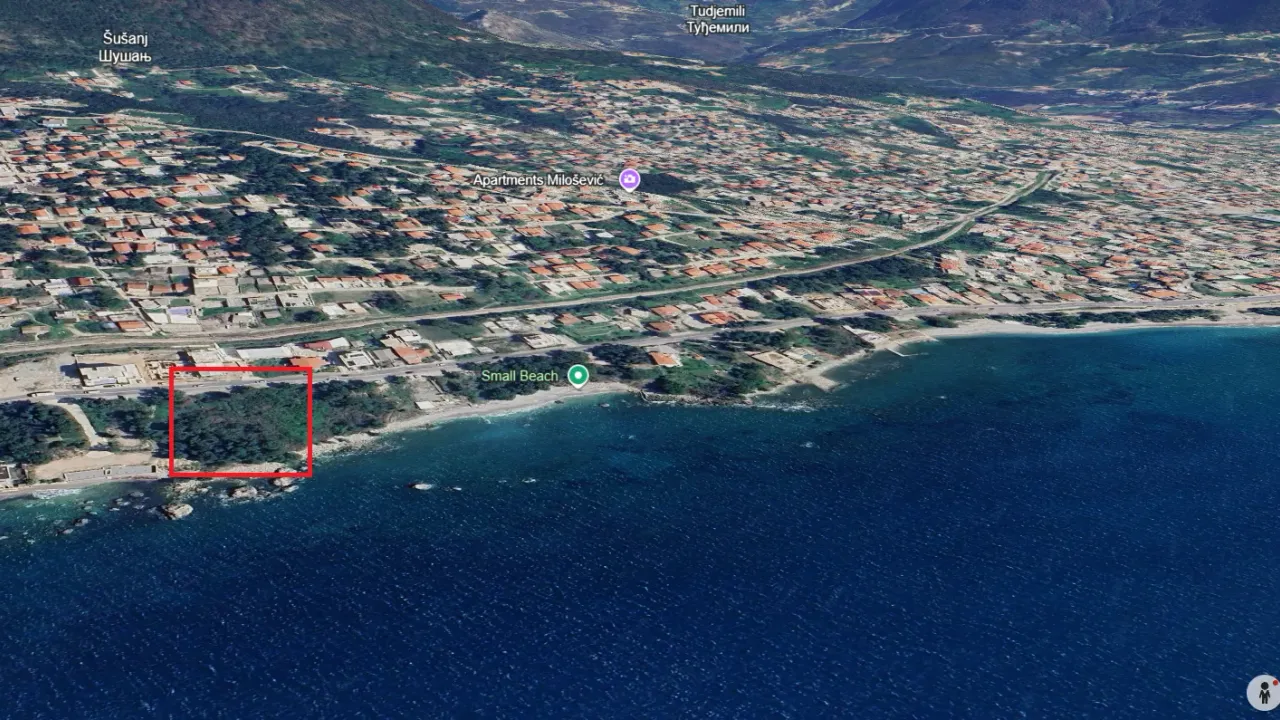 Sale, land lot, 804m², Šušanj, Bar