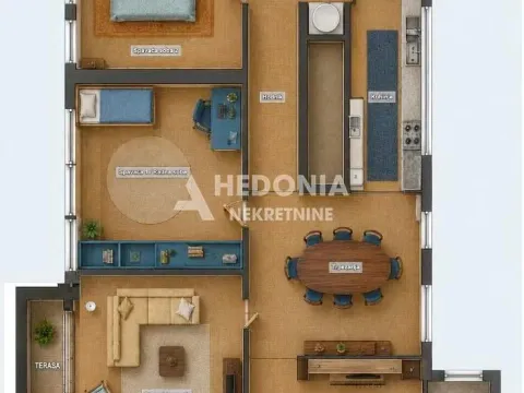 Prodaja, trosoban stan, 71m², Novi Beograd Blok 23, Novi Beograd Sve Podlokacije - image 13