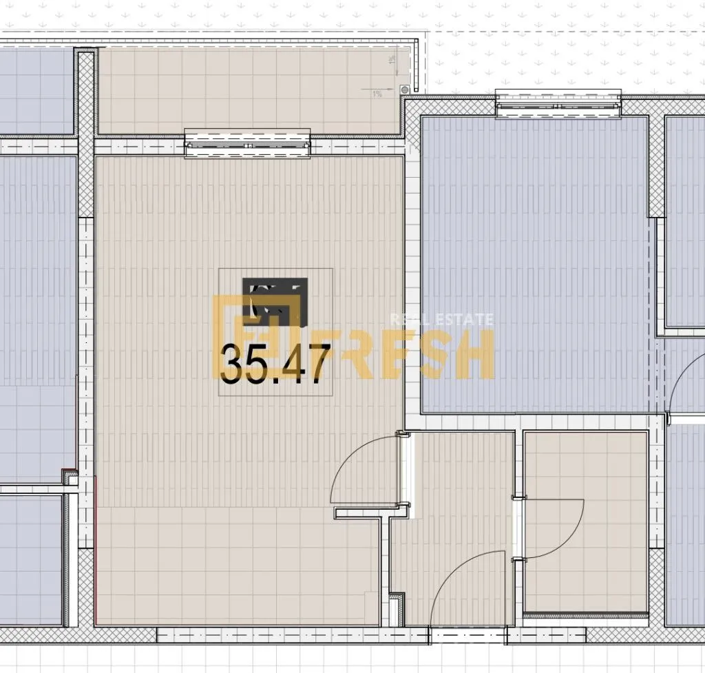 Prodaja, garsonjera, 35m², Zabjelo, Podgorica
