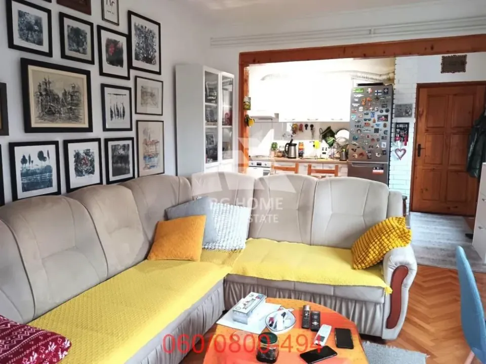 Sale, two bedroom apartment, 56m², Cvetkova Pijaca, Zvezdara Sve Podlokacije