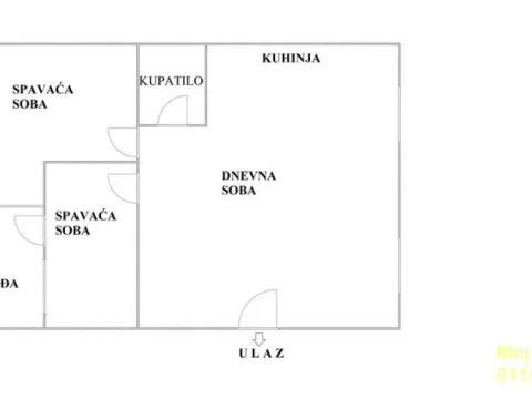 Prodaja, dvosoban stan, 54m², Vračar Centar, Vračar Sve Podlokacije - image 10