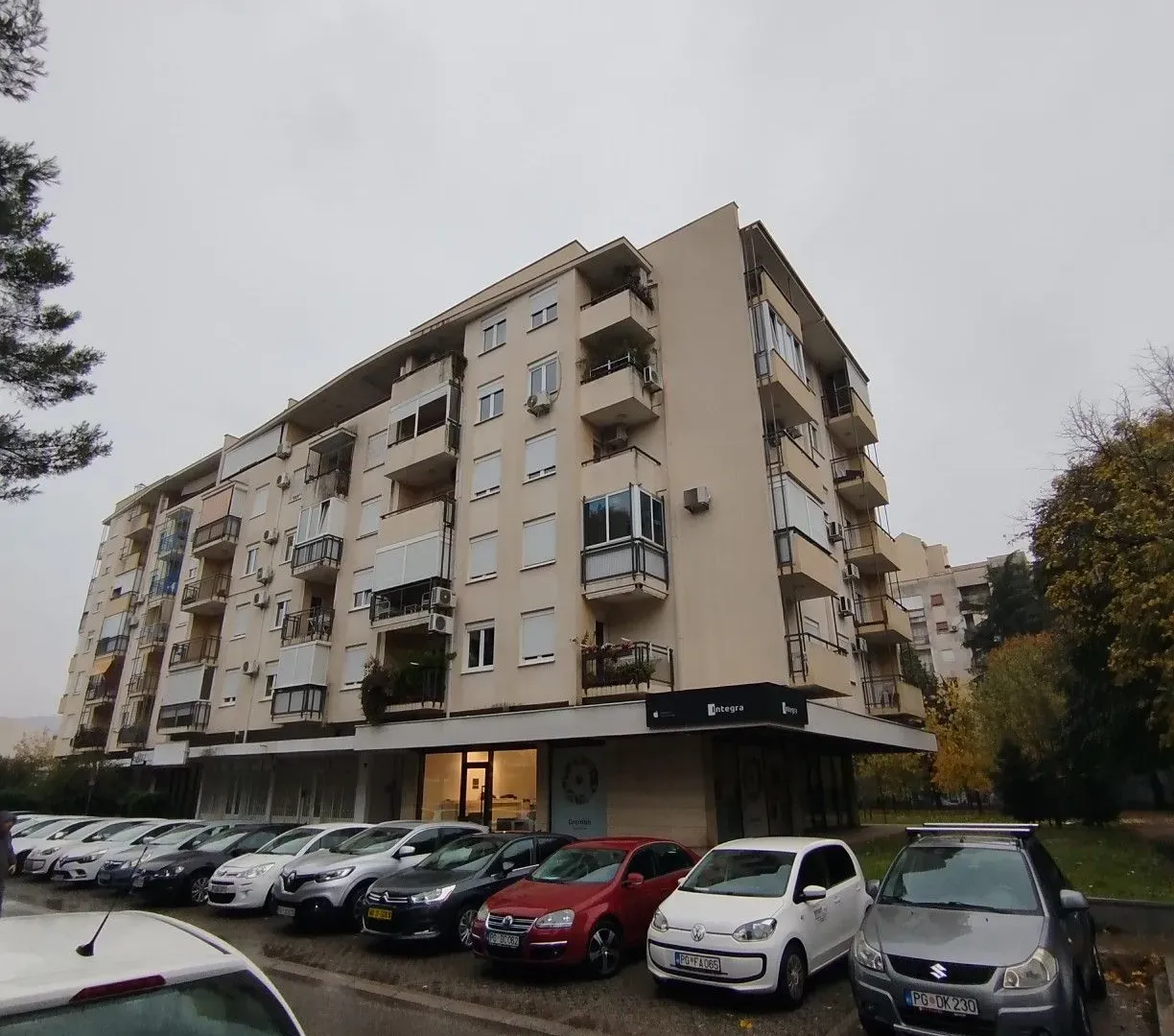 Rent, apartment, 46m², Blok 6, Podgorica