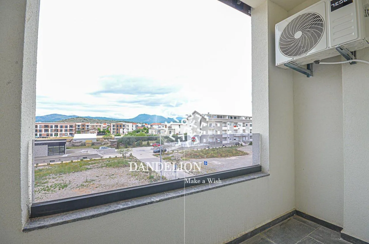 Rent, one bedroom apartment, 35m², Zabjelo, Podgorica