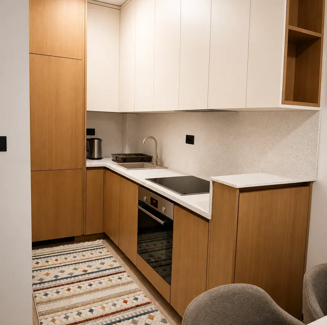 Rent, one bedroom apartment, 43m², Zagorič, Podgorica