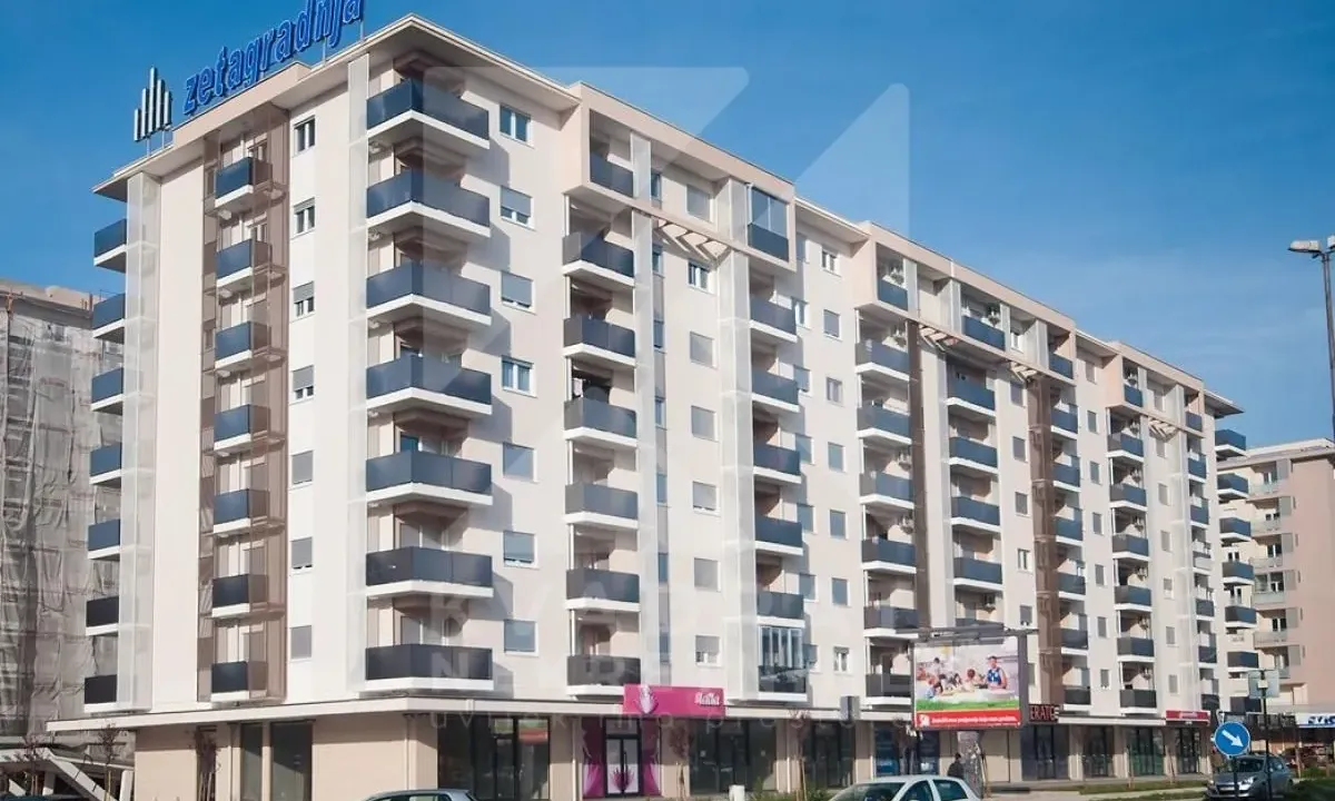 Izdavanje, jednosoban stan, 55m², City Kvart, Podgorica