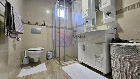 Opremljeno kupatilo sa tuš kabinom, umivaonikom i toaletom. - image 14