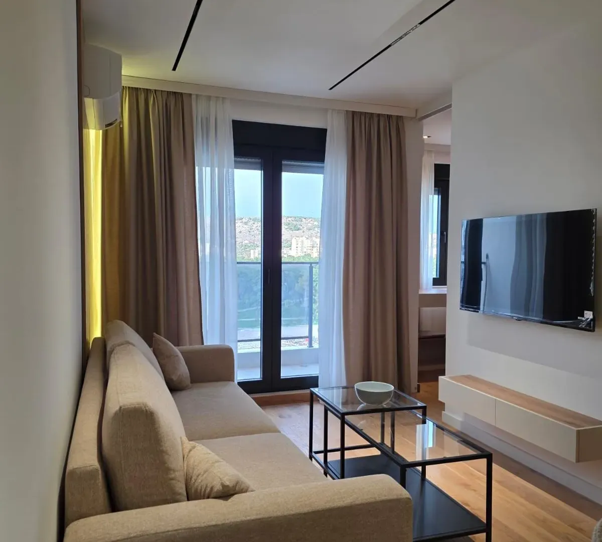 Rent, one bedroom apartment, 44m², Tološka šuma, Podgorica