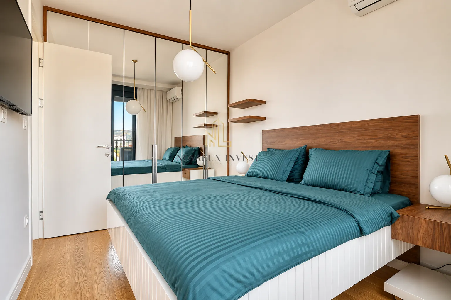 Rent, one bedroom apartment, 57m², Kod Capital Plaze, Podgorica