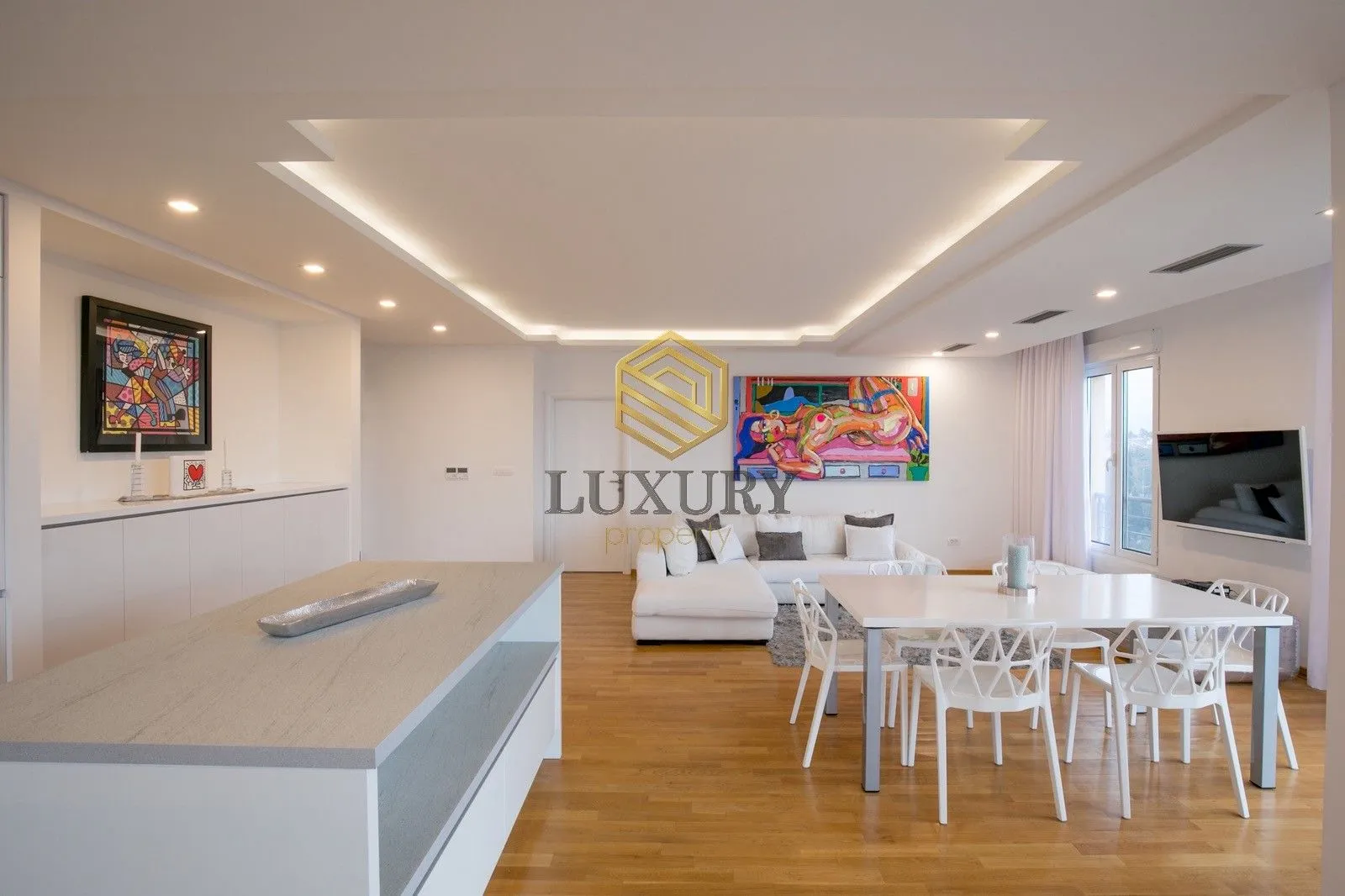 Rent, three bedroom apartment, 123m², Momišići, Podgorica
