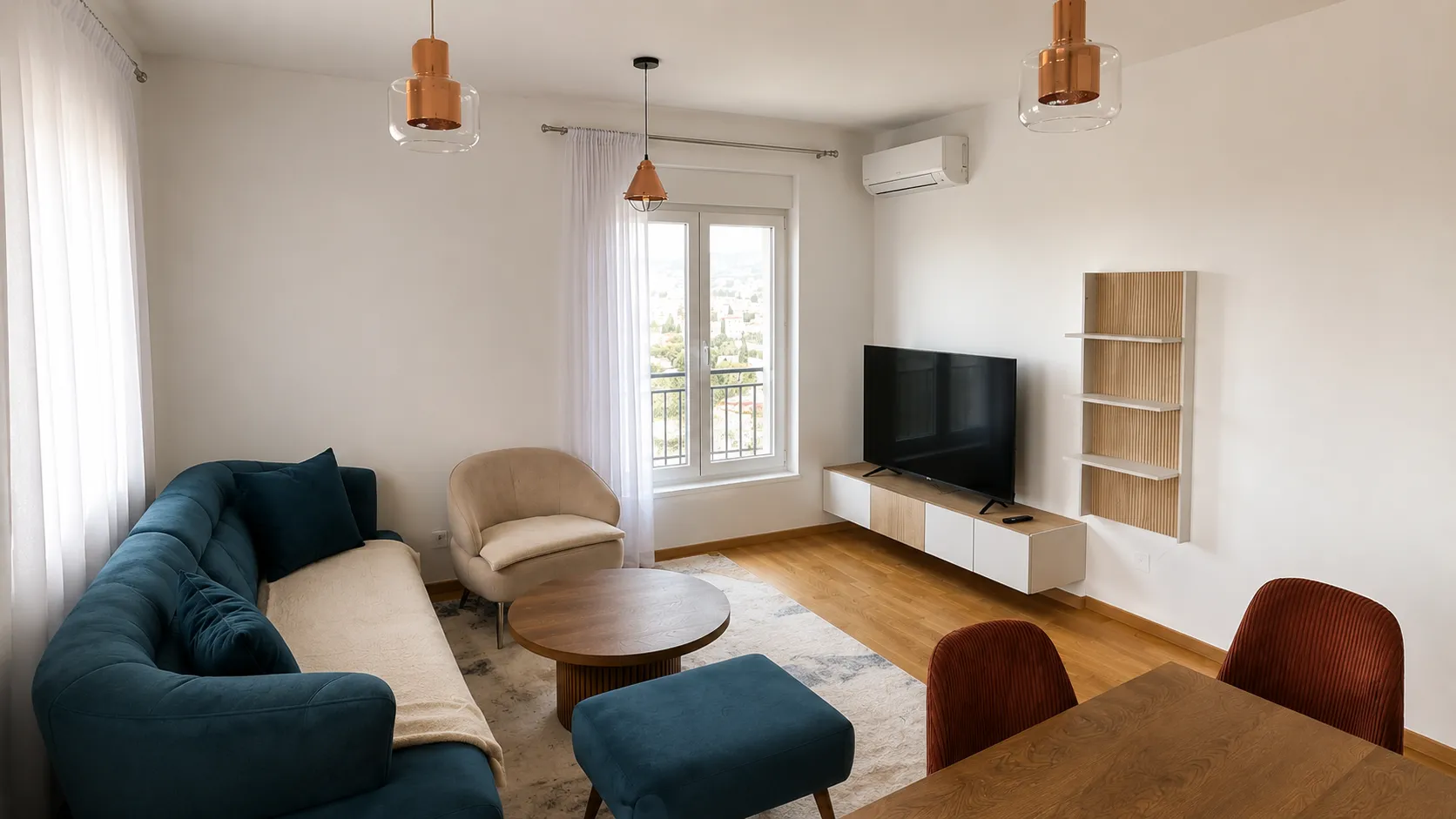 Rent, two bedroom apartment, 65m², Stari Aerodrom, Podgorica