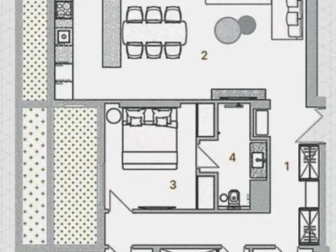 Prodaja, četvorosoban stan, 149m², Savski Venac, Beograd - image 10