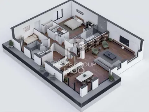 Prodaja, četvorosoban stan, 158m², Vračar Hram, Vračar Sve Podlokacije - image 2