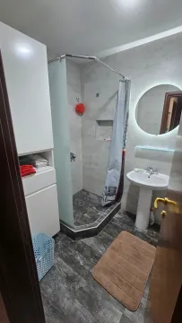 Moderno opremljeno kupatilo sa tuš kabinom i umivaonikom. - image 11