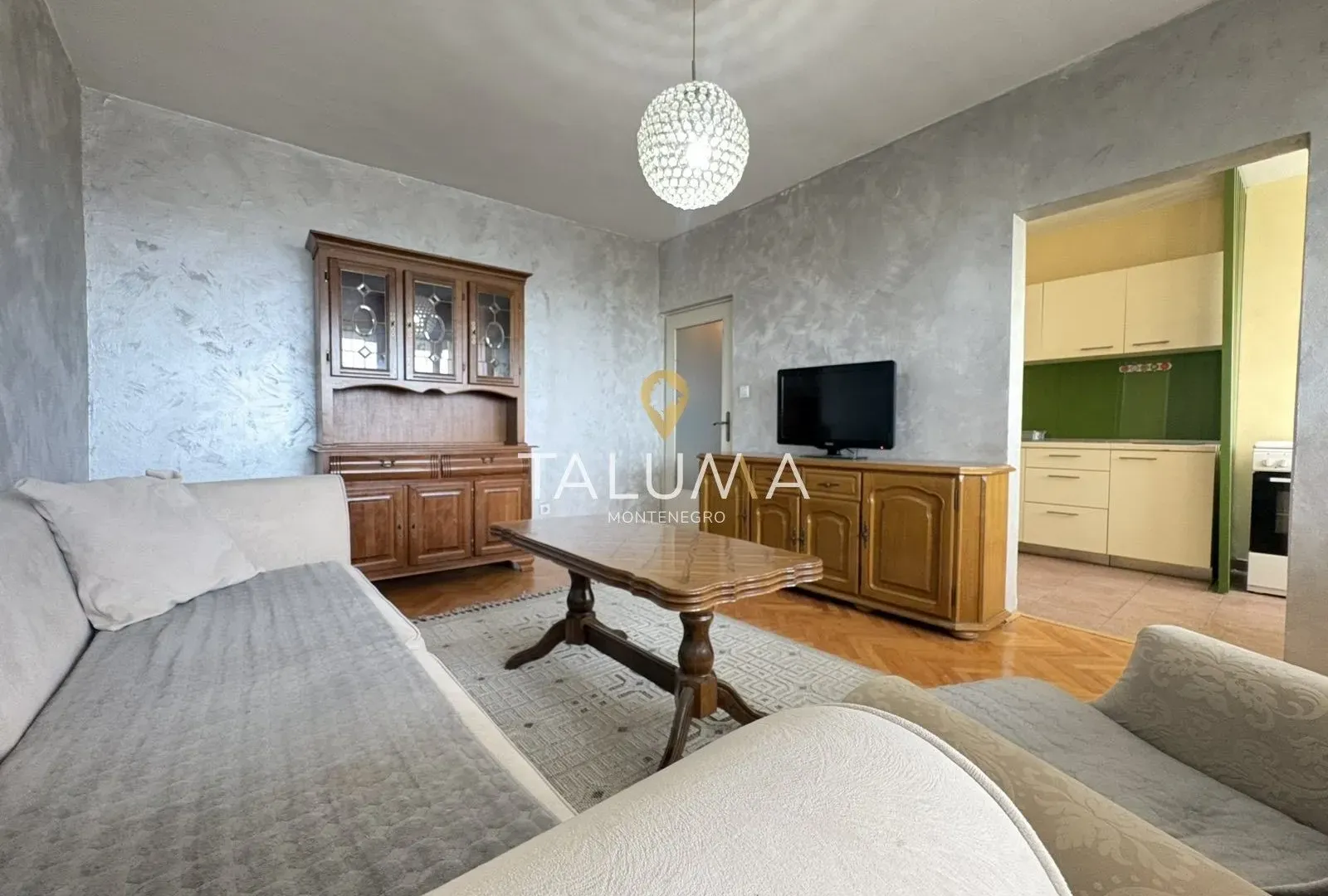 Prodaja, jednosoban stan, 55m², Tuški Put, Podgorica