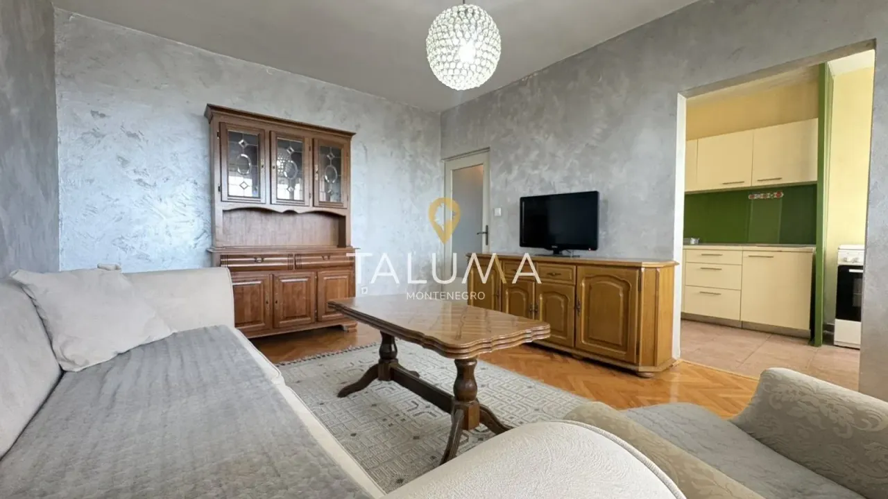 Prodaja, jednosoban stan, 55m², Tuški Put, Podgorica