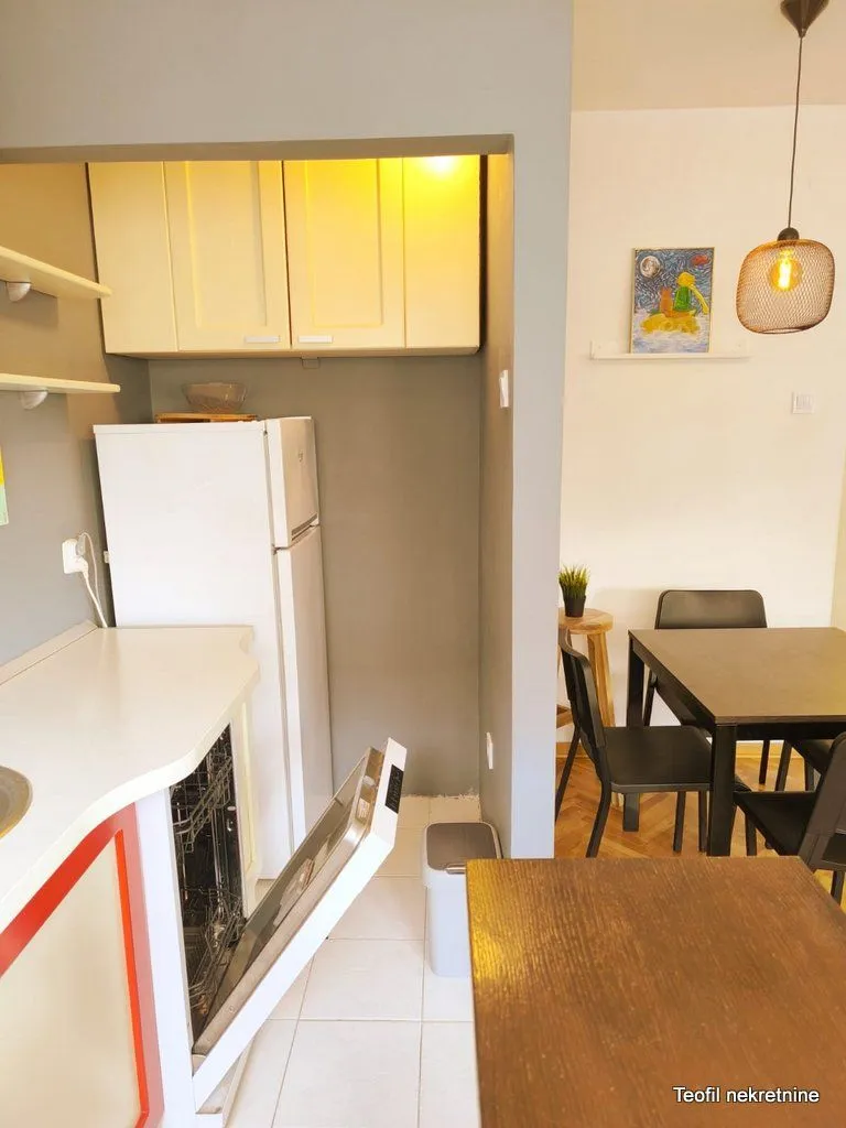 Rent, two bedroom apartment, 38m², Stari Grad, Beograd