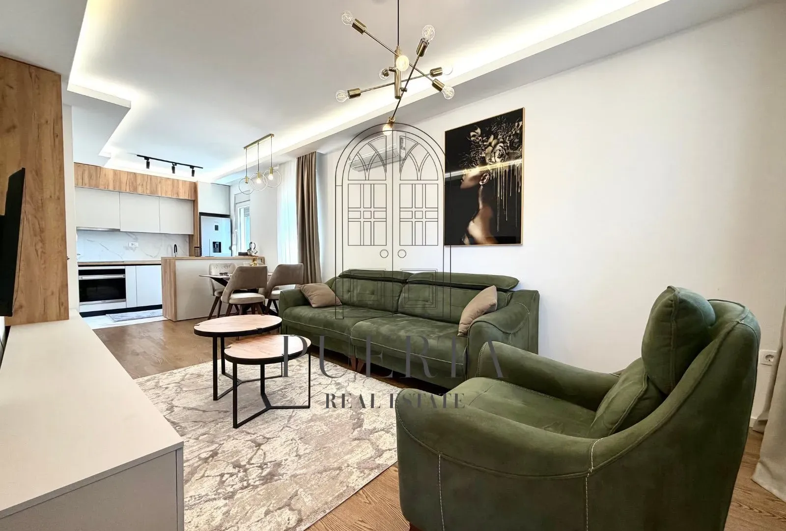 Rent, one bedroom apartment, 45m², Pobrežje, Podgorica