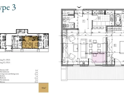 Prodaja, stan, 92m², Dobrota, Kotor - image 2