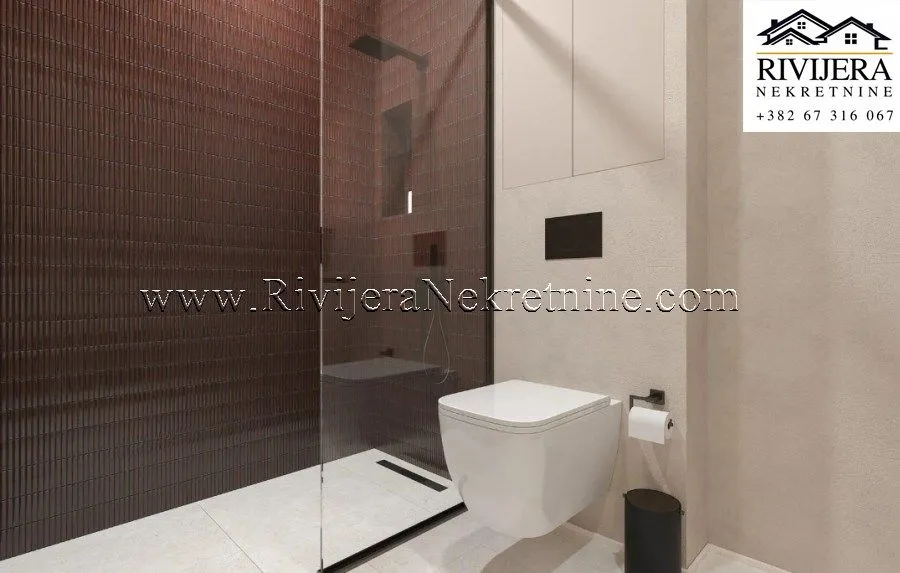 Prodaja, dvosoban stan, 82m², Tivat, Crna Gora