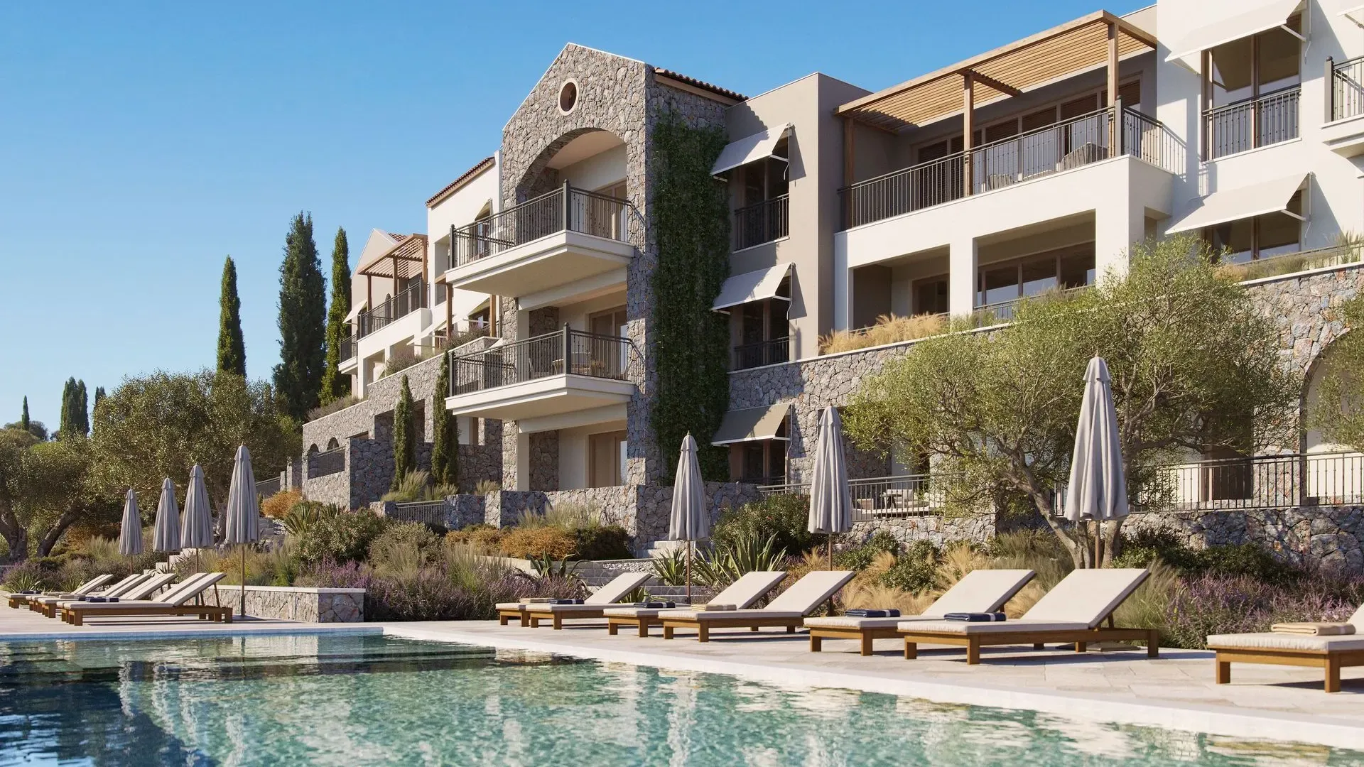 Sale, two bedroom apartment, 105m², Luštica, Tivat