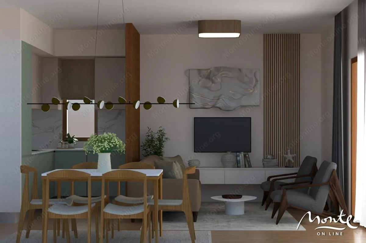 Prodaja, dvosoban stan, 63m², Tivat, Crna Gora