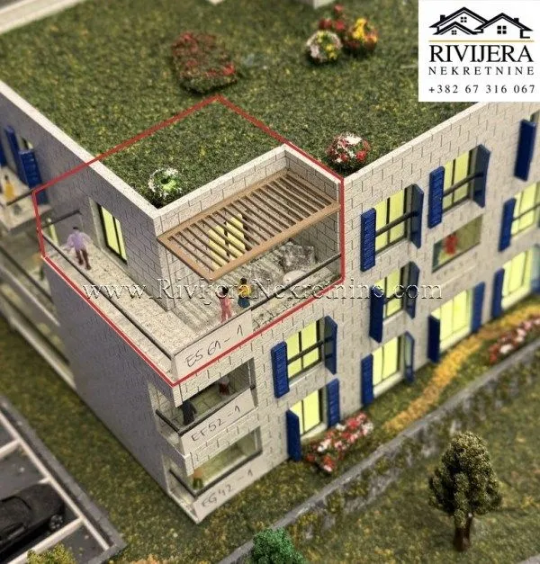 Sale, one bedroom apartment, 85m², Risan, Kotor