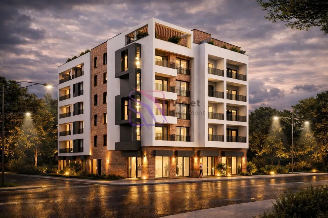 Sale, studio apartment, 33m², City Kej, Podgorica