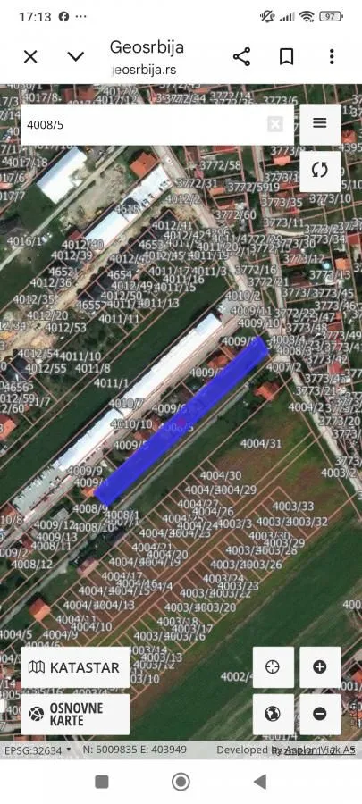 Prodaja, plac, 1900m², Adice, Novi Sad Sve Podlokacije