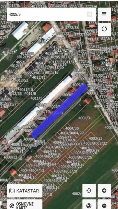 Sale, land lot, 1900m², Adice, Novi Sad Sve Podlokacije