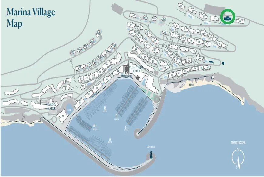 Prodaja, stan, 50m², Luštica, Tivat
