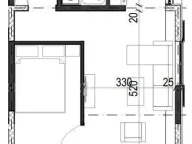 Sale, one bedroom apartment, 39m², Radanovići, Kotor - image 3