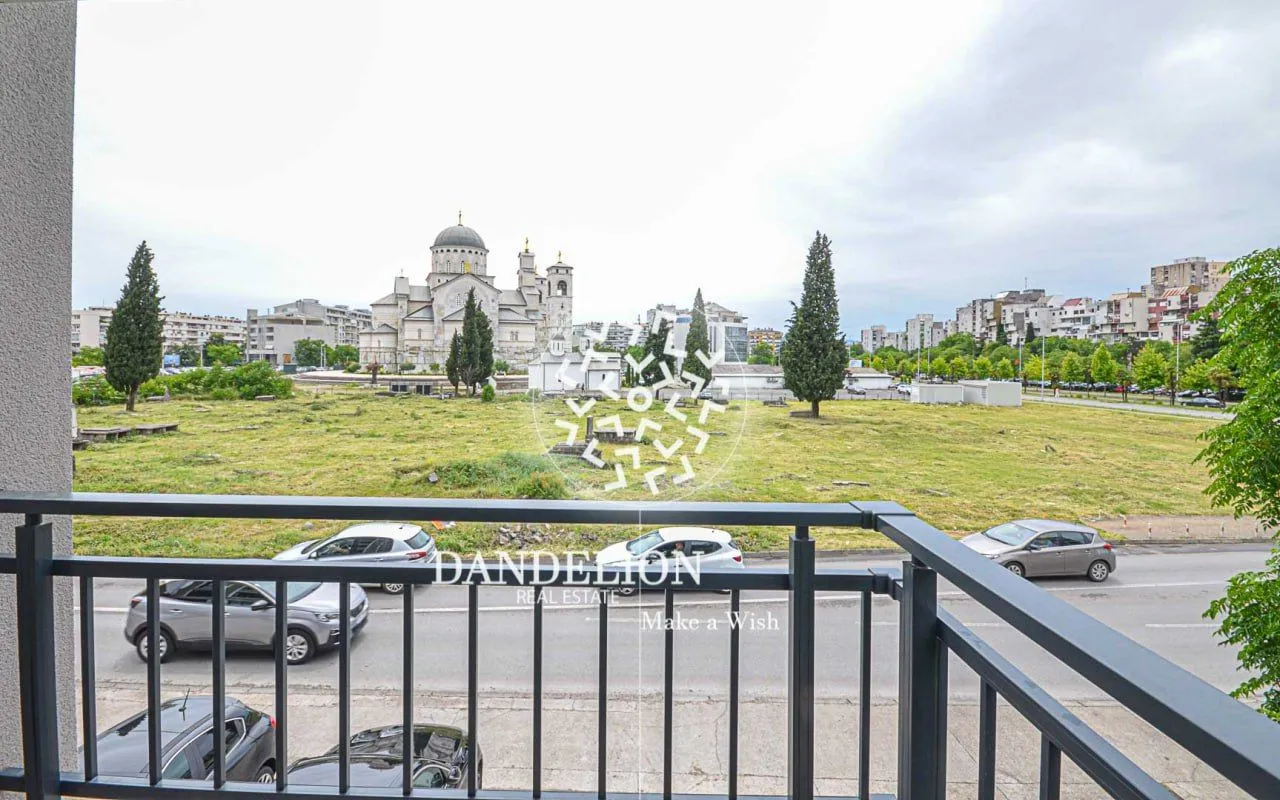 Rent, one bedroom apartment, 59m², Central Point, Podgorica