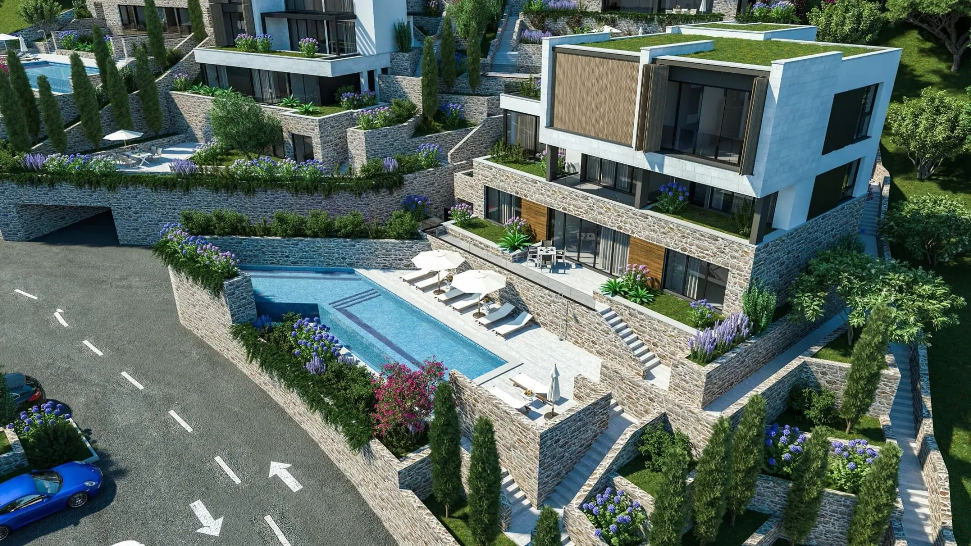 Sale, two bedroom apartment, 246m², Donja Lastva, Tivat