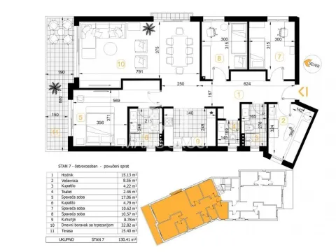 Prodaja, četvorosoban stan, 108m², Stari Košutnjak, Rakovica - image 16
