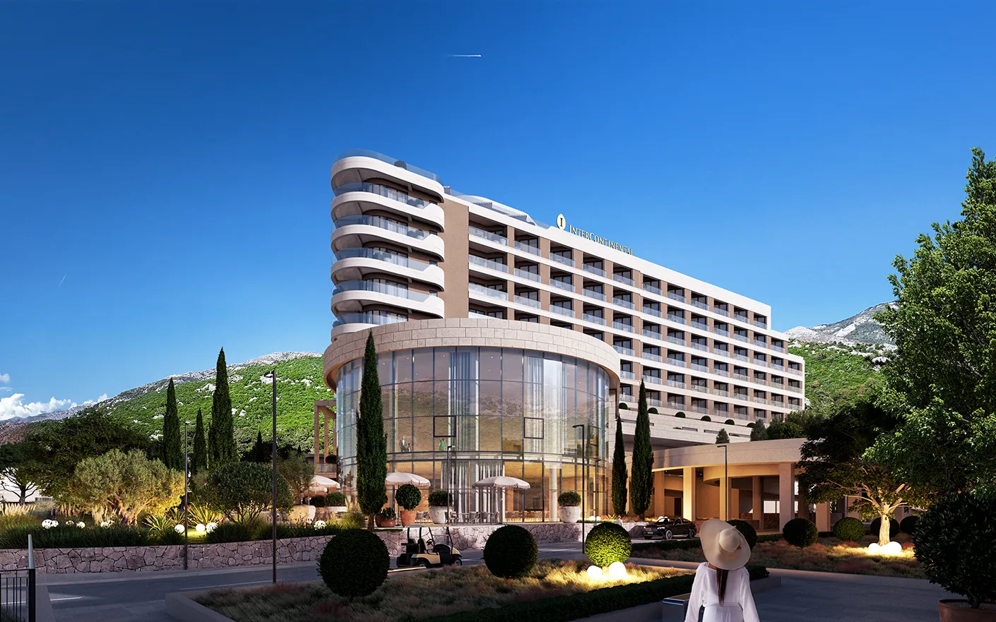 InterContinental Hotel Entrance