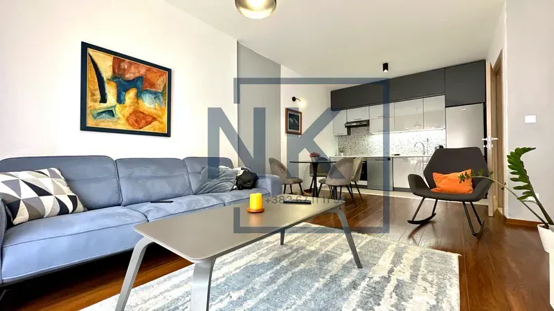 Izdavanje, jednosoban stan, 52m², Master Kvart, Podgorica