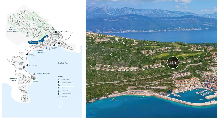 Prodaja, trosoban stan, 131m², Luštica Bay, Tivat