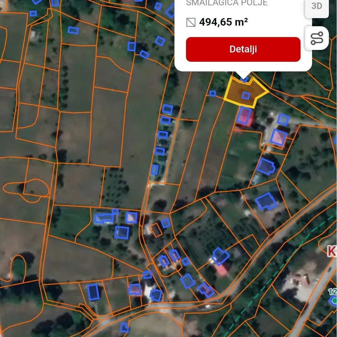 Prodaja, plac, 1600m², Smailagića Polje, Kolašin