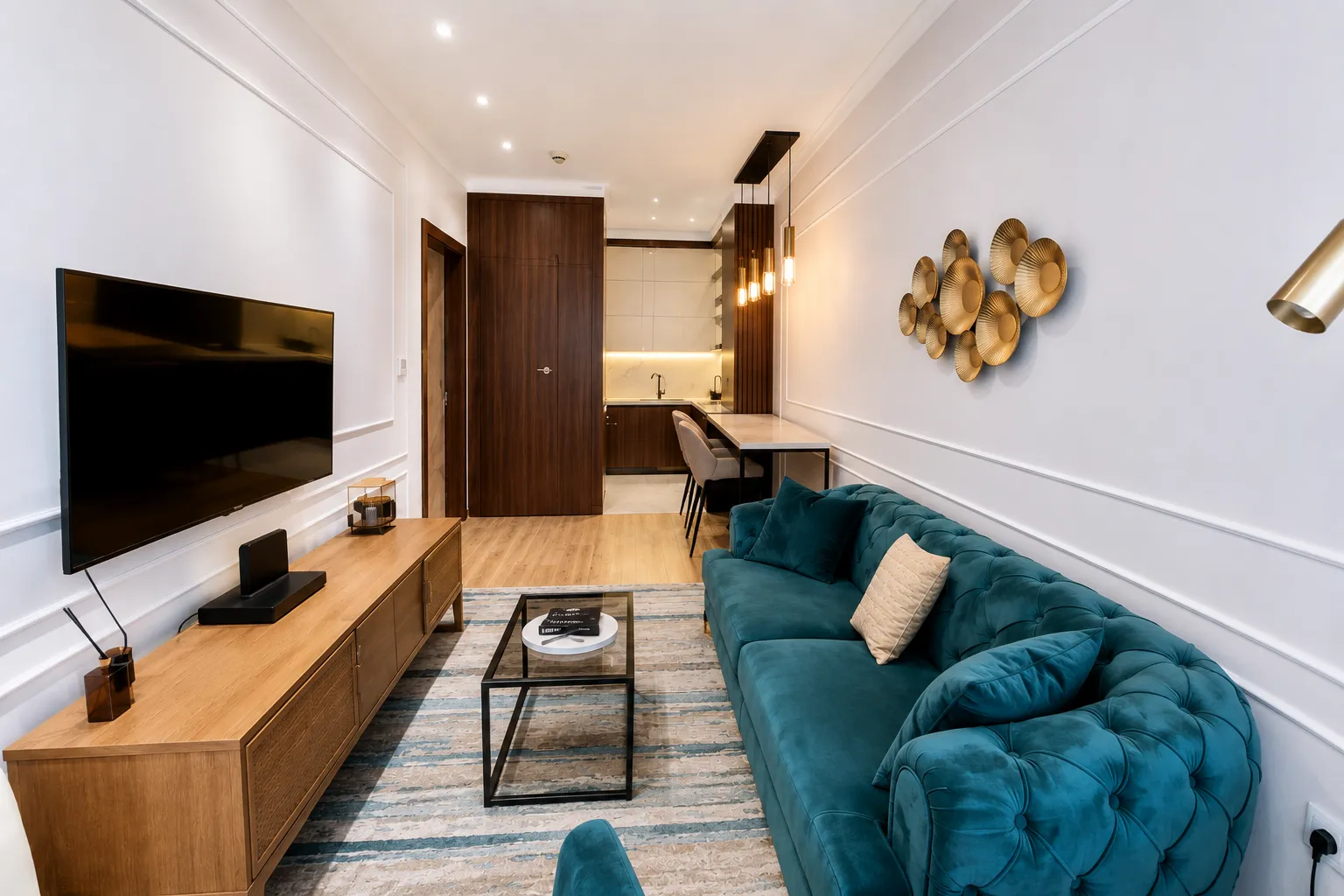 Izdavanje, jednosoban stan, 52m², Kod Capital Plaze, Podgorica