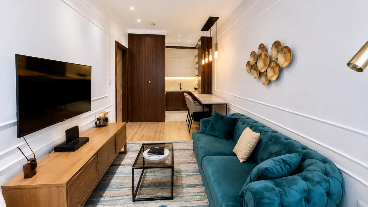 Izdavanje, jednosoban stan, 52m², Kod Capital Plaze, Podgorica