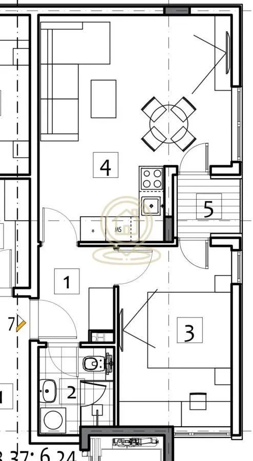 Prodaja, jednosoban stan, 43m², Medijana, Niš
